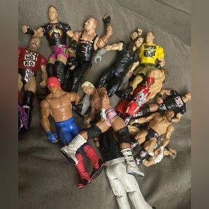 WWE wresting figurines bundle